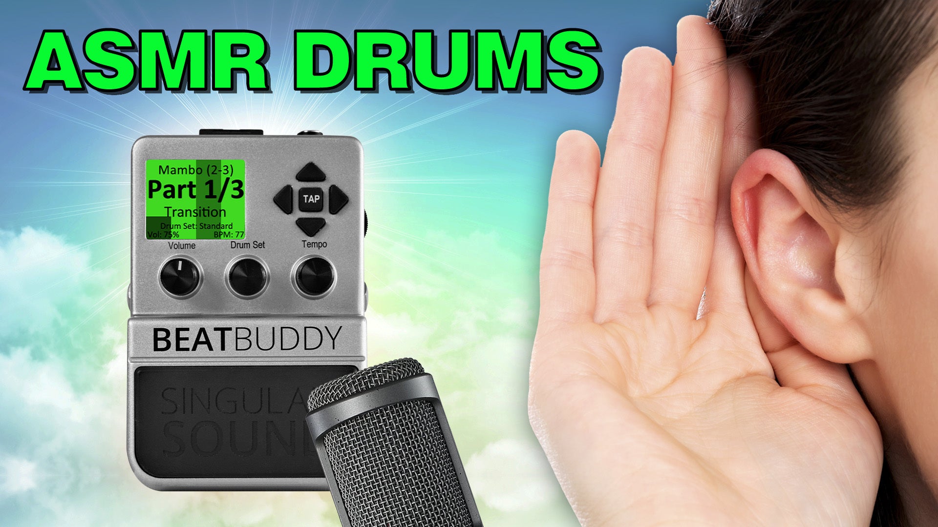 Crinkles, Taps, and Pen Clicks: We Made an ASMR Drum Set for the BeatBuddy