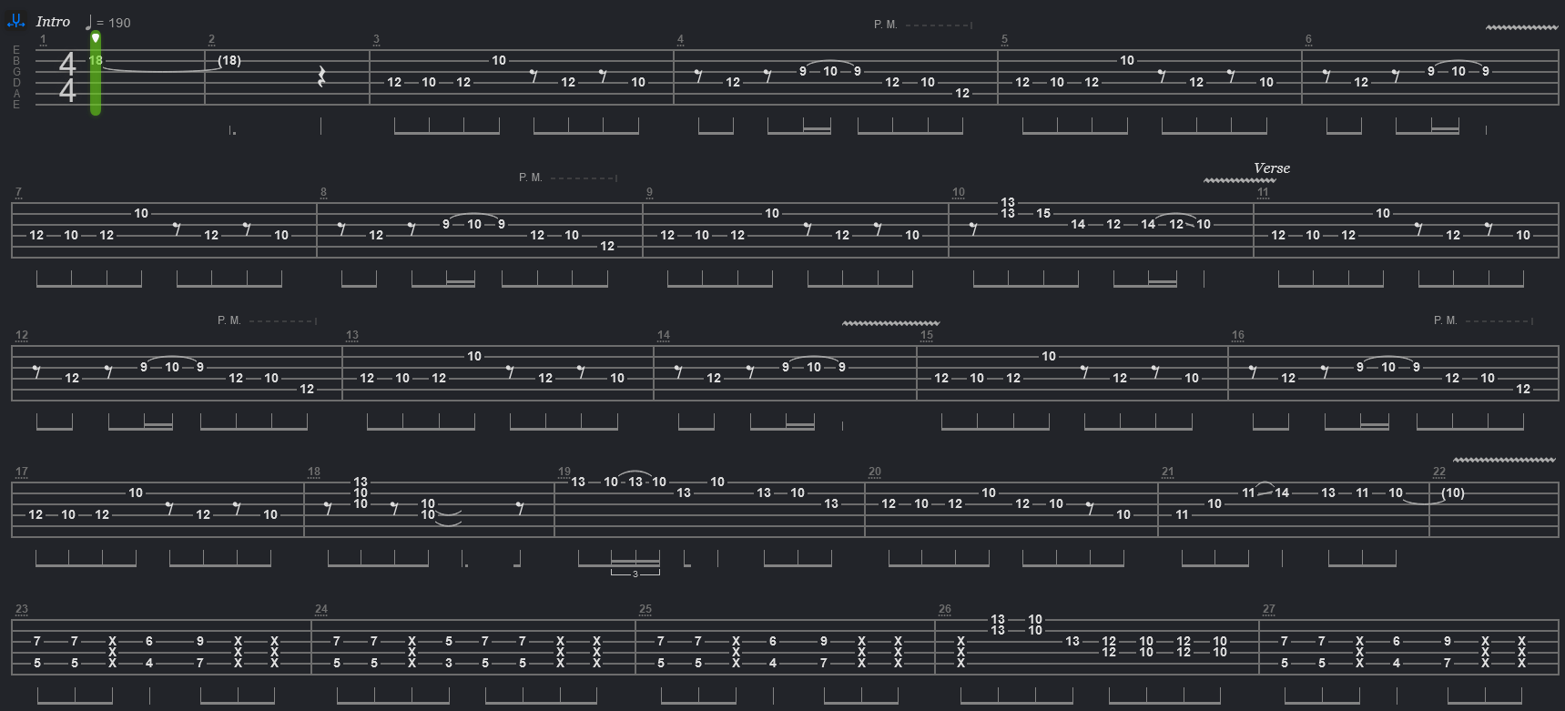 Songsterr Guitar Tab