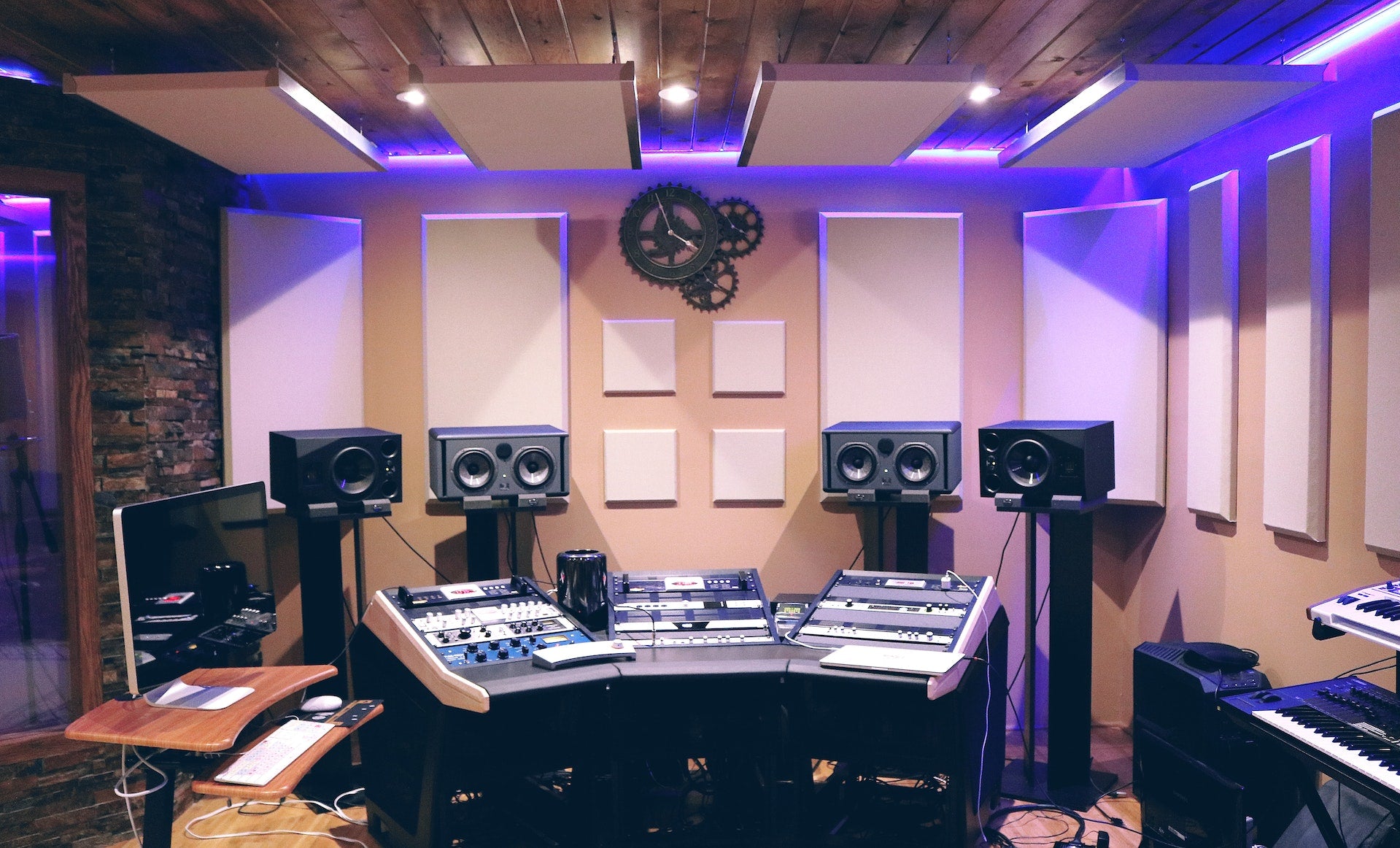Acoustic Treatment in a Recording Studio