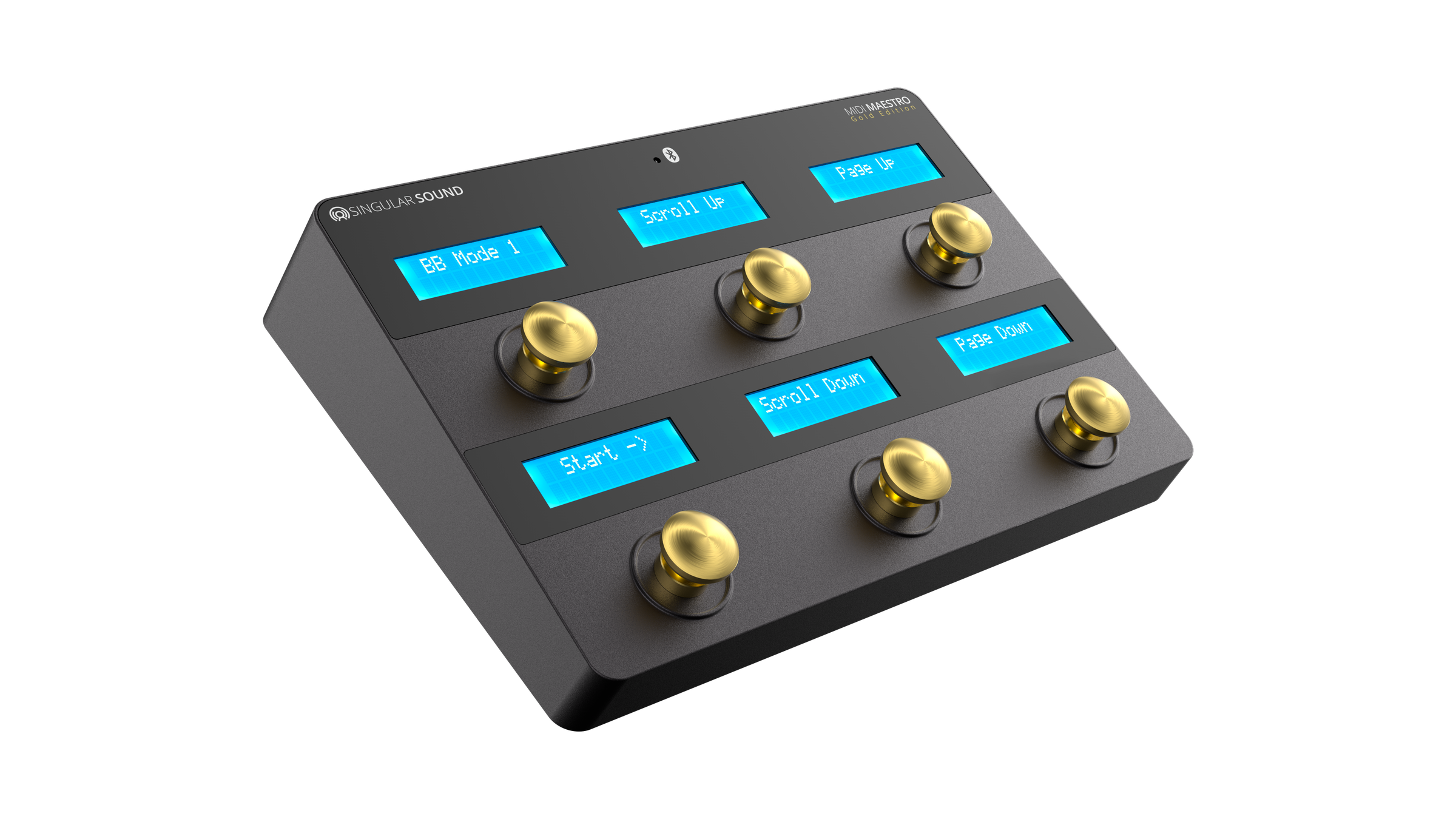 MIDI Maestro Gold Edition the Easy, Customizable MIDI Foot Controller