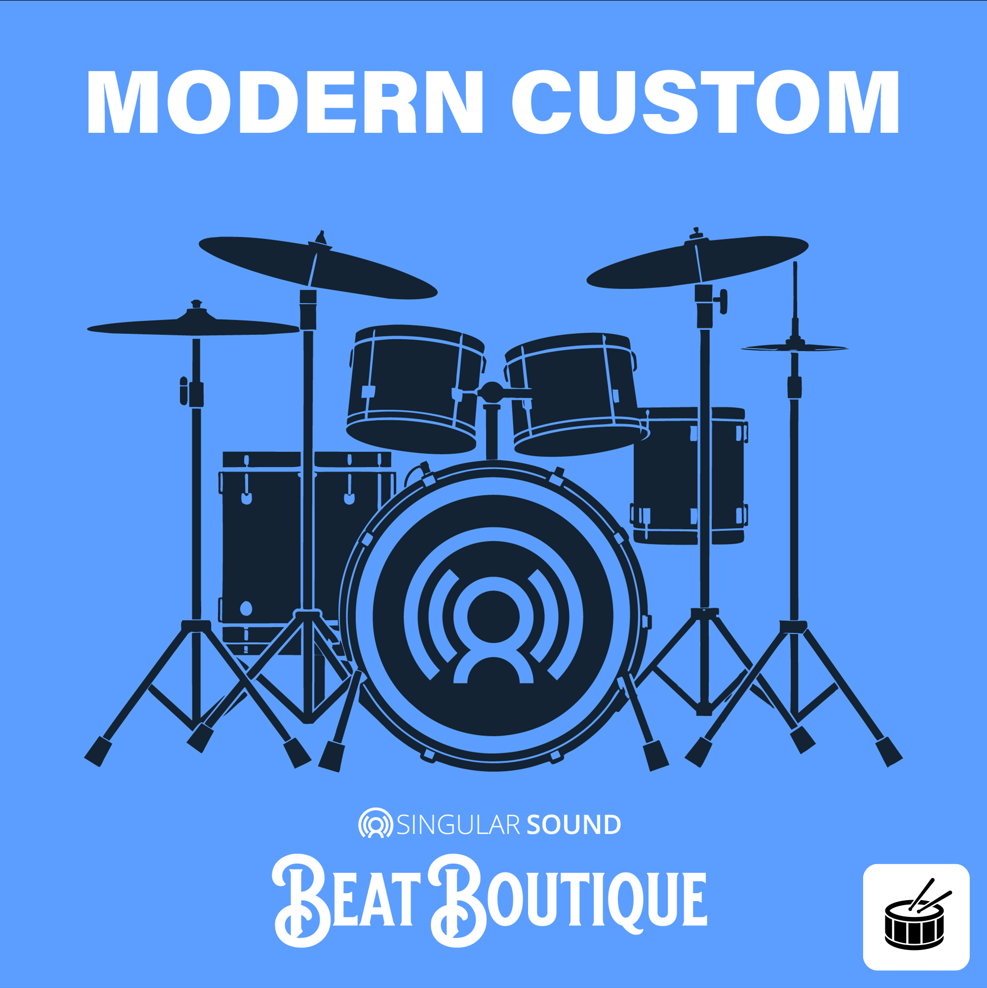 Modern Custom Drum Set