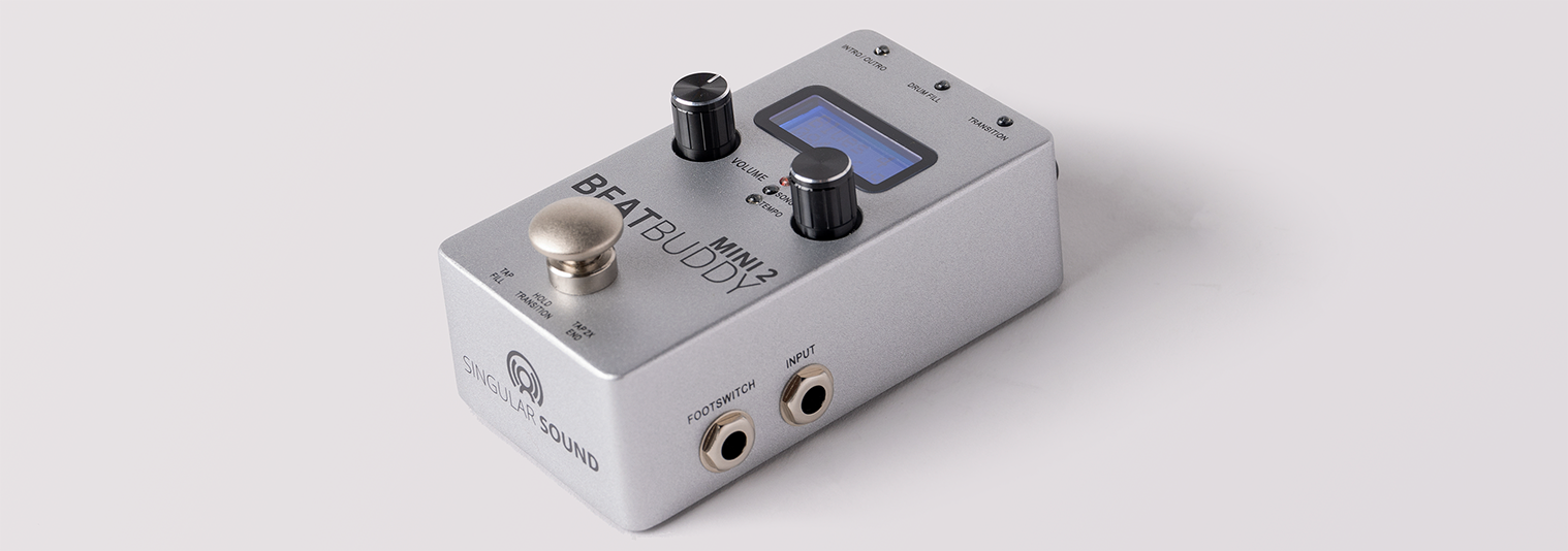 SINGULARSOUND BEATBUDDY MINI 2 ドラムマシン BeatBuddy MINI 2: the Compact, Versatile Drum Machine Pedal