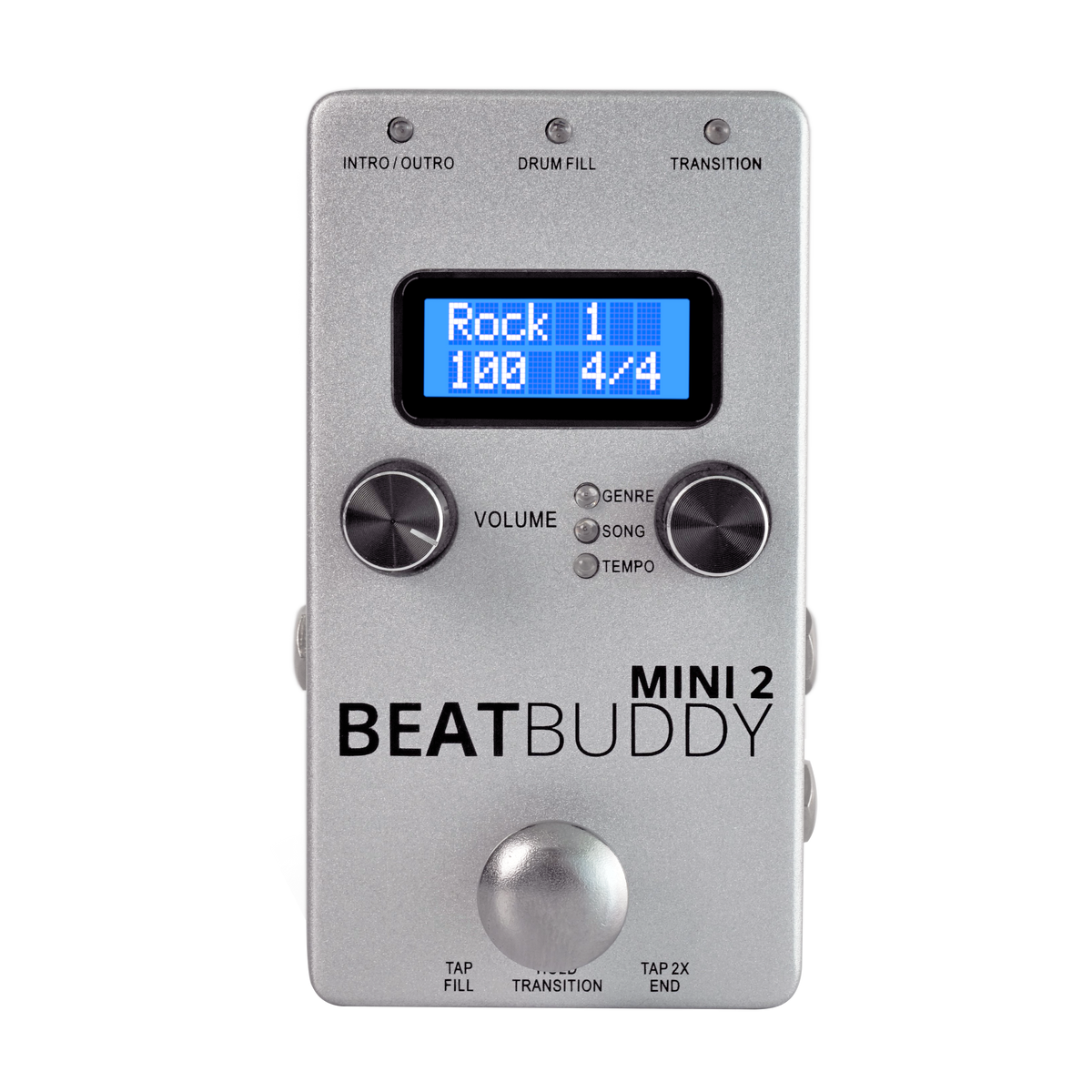 BeatBuddy MINI 2 the Compact Versatile Drum Machine Pedal