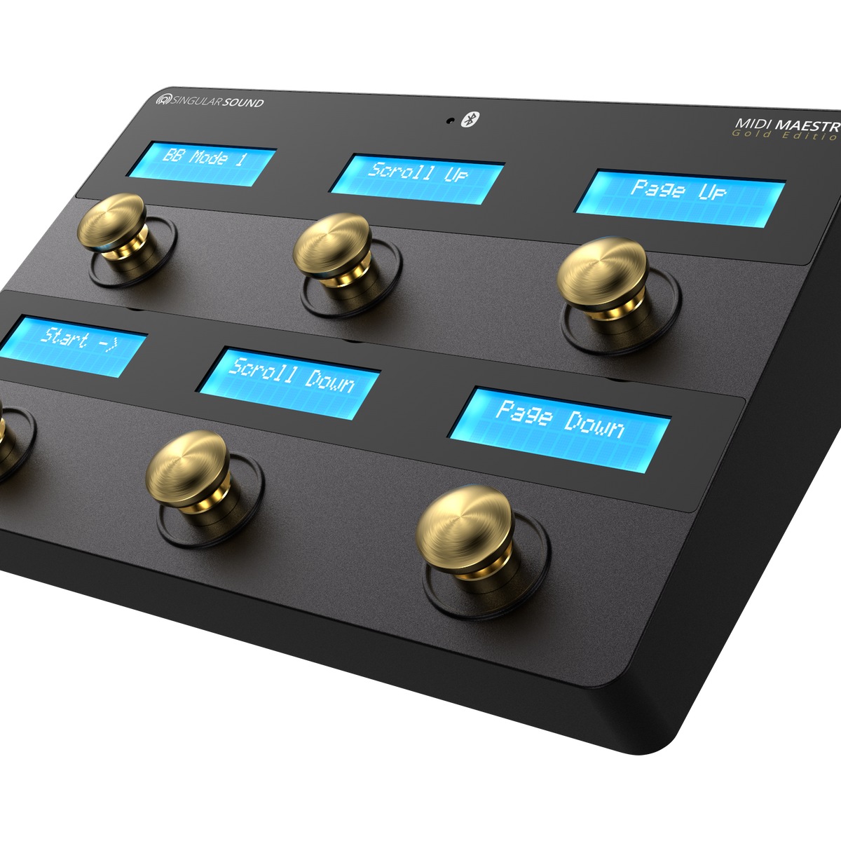 best midi pedal controller MIDI Maestro Gold Edition