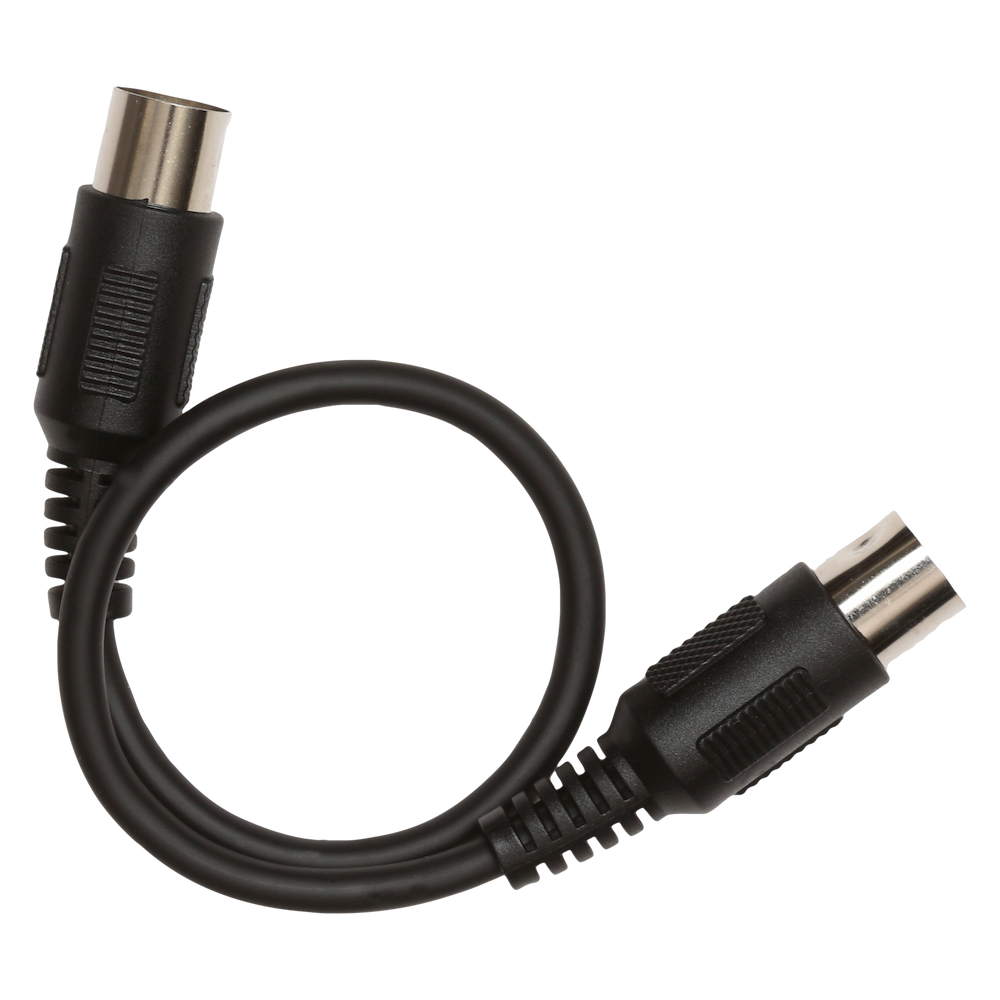 MIDI Cable, 12, 5-pin to 5-pin with Molded Connector Shells