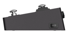 Load image into Gallery viewer, Side view of the Aeros Loop Studio, showing the side with the On/Off switch
