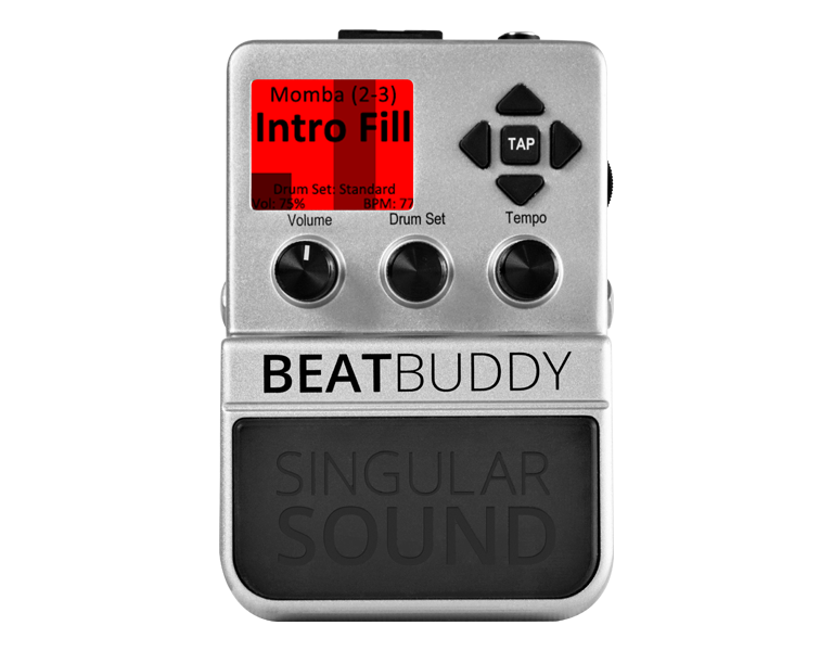 BeatBuddy the Next Generation Drum Machine Pedal Singular Sound
