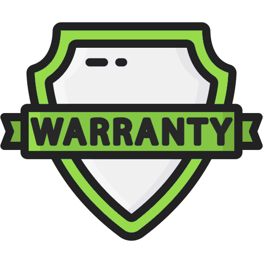 A warranty logo for the Aeros Loop Studio 4 Year Limited Warranty