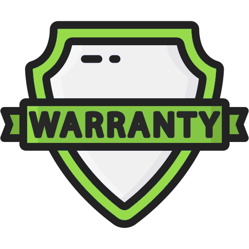 A warranty logo for the Aeros Loop Studio 2 Year Limited Warranty